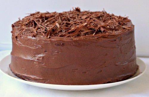 Csokoládés sütemény, valódi főtt csokoládékrémmel!